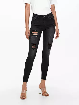 ONLY | Vaqueros Skinny Fit ONLBLUSH | schwarz